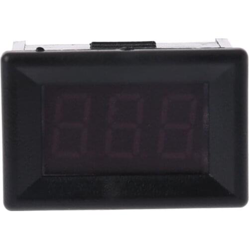 DC 0-100V 0.36\" 3-digital Voltmeter LED Panel Voltage Meter For Car Motorcycle 62KC