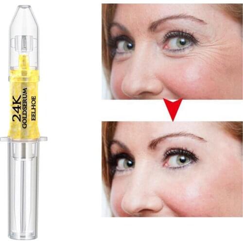 2Mins Instant Lifting Liquid Pump Eye Cream Anti Puffiness Wrinkles Effect Long Lasting Remove Eye Bag Fine Lines Cream Eye Care