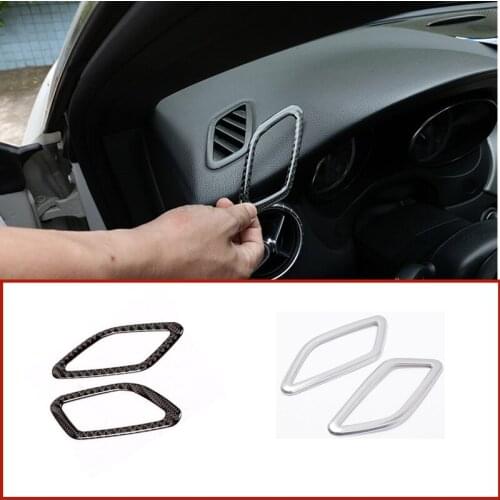 Car Dashboard Air Conditioning Frame Stickers For Mercedes Benz A GLA CLA Class W176 A180 C117 X156 2013-2018 Car Accessories