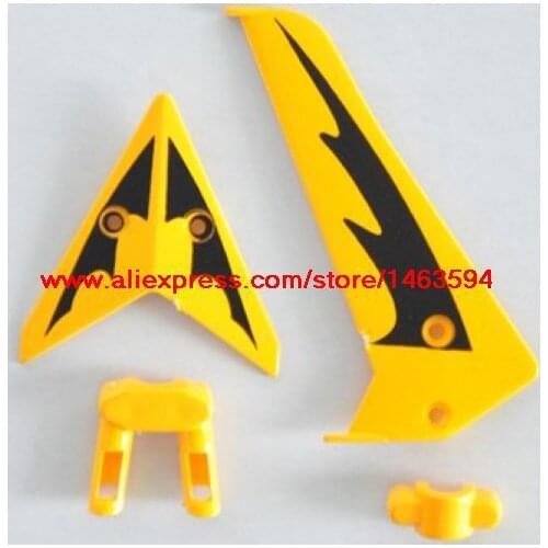 Wholesale Syma S107 S107G RC Helicopter Spare Parts Yellow tail decoration Free Shipping