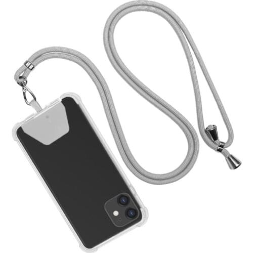 Phone Lanyard Adjustable Neck Cord Lanyard Strap Detachable Phone Neck Strap Mobile Phone Rope Wrist Phone Lanyard Safety Tether