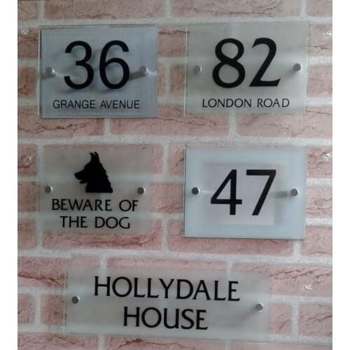 House number Modern House Sign Door Number Plaque House Name Address Plaque Premium Quality Door sign
