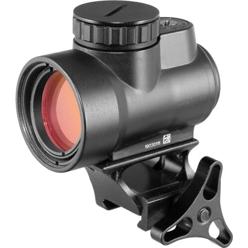 Tactical MRO Style 1x Red Red Dot Sight Rifle Scope With High And Low Picatinny Rail Mount Base Hunting Shooting M9159