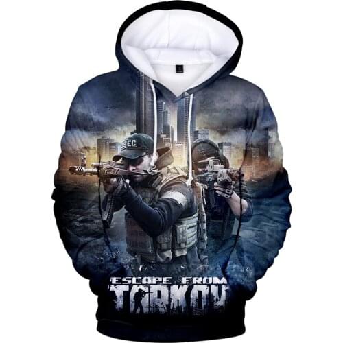 Escape from Tarkov 3D Printed Hoodies Women/Men Fashion Long Sleeve Hooded Sweatshirts 2019 Hot Sale Trendy Streetwear Clothes