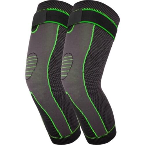 1pc Leg Support Compression Bandage Adjustable Muscle Strain Pain Relief Sports Safety Leg Warmers