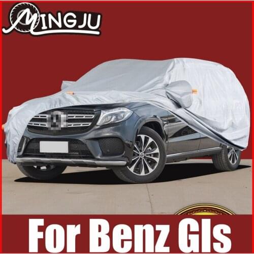 Full Car Covers Indoor Outdoor Waterproof Anti Dust Sun Rain Snow Protection UV For Mercedes Benz GLS500 400 450 Accessories
