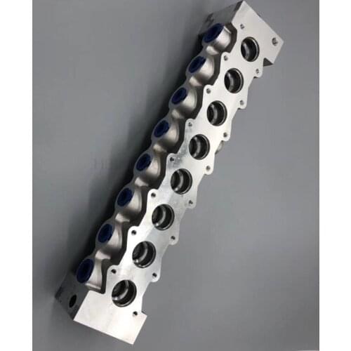 For Kobelco excavator SK200 230 250-6E/-8 solenoid valve valve assembly valve seat solenoid valve base high-quality accessories