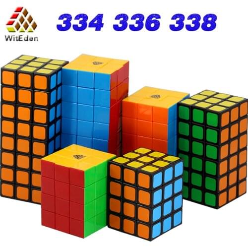 Puzzle Magic Cube WitEden 1688Cube symmetric meristic 3x3x8 338 cuboid cube professional educational twist logic game toys gift