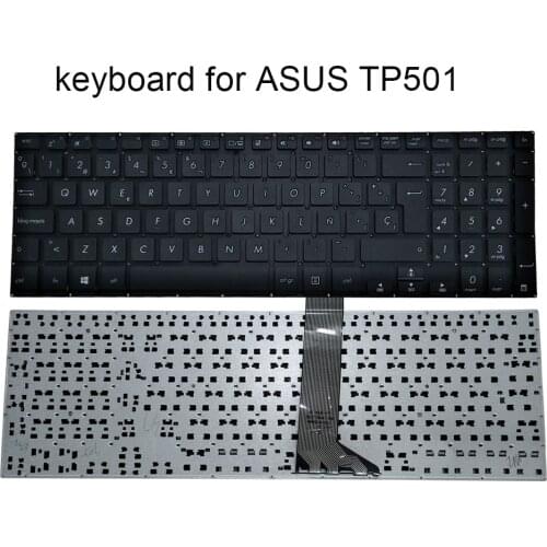Spain Notebook Spanish Keyboard for ASUS VivoBook Flip 15 TP501 TP501U TP510UA TP510UQ TP501UB SP laptop replacement keyboards