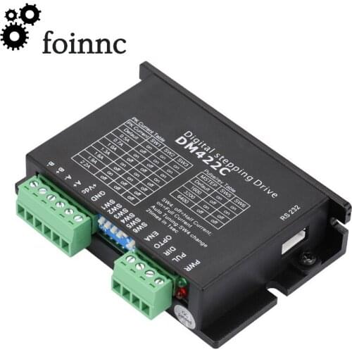 Leadshine 2Phase Stepper Motor Driver DM422C DC24V-40V For 42/57(NEMA17/23) Stepper Motor1.0-4.2A