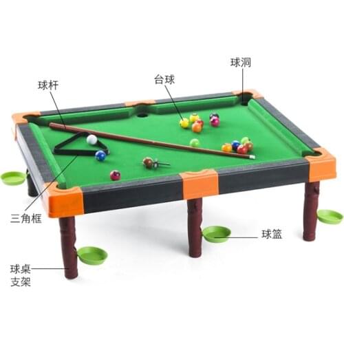 Wholesale high quality Childrens entertainment toys table table billiard party interactive toys simulation billiard toys gifts