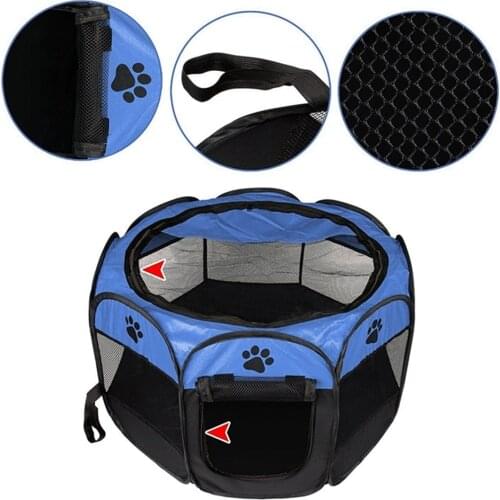 Portable Tent Large Small Dogs Outdoor Waterproof Dog Cage Houses Foldable Indoor Playpen Puppy For Cats Pet Dog Cat Room