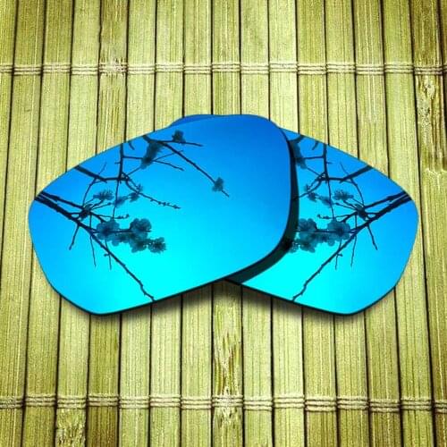 Polarized Replacement Lense For-Oakley Style Switch Sunglasses Frame True Color Mirrored Coating - Blue Options