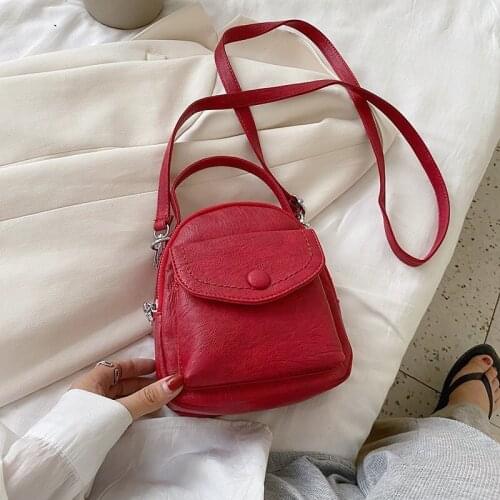 Simple messenger bag retro fashion womens handbags Mini Shoulder bags