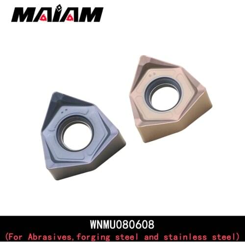 WNMU0806 Peach insert Double-sided WNMU080608 WNMU080608tn bm pattern CNC lathe maching center tool insert MFWN cutter head