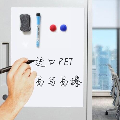 High Quality Magnetic Soft Whiteboard Refrigerator Sticker Erasable Memo Message Board Remind Office Teaching Practice Writing