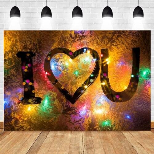 Valentines Day Backdrop Wedding Photocall Love Vinyl Photography Background For Photo Studio Custom Photophone Photozone Props