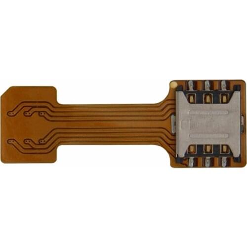 1PCS Universal Hybrid SIM Card Slot Dual SIM Card Adapter Micro Extender Nano to Nano for Android Phone For