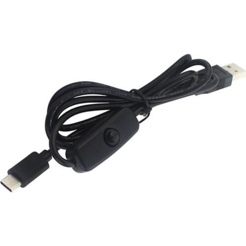 10Pcs Raspberry Pi 3 Power Supply Cable Micro USB Charger Cable Wire With ON/OFF Switch For Raspberry Pi 3 Model B 3B