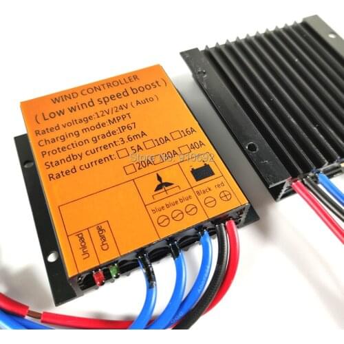 100-600 W CONVERTER CHARGE CONTROLLER 12v 24vAUTO MPPT LOW WIND SPEED BOOST CONTROLLER WATER PROOF