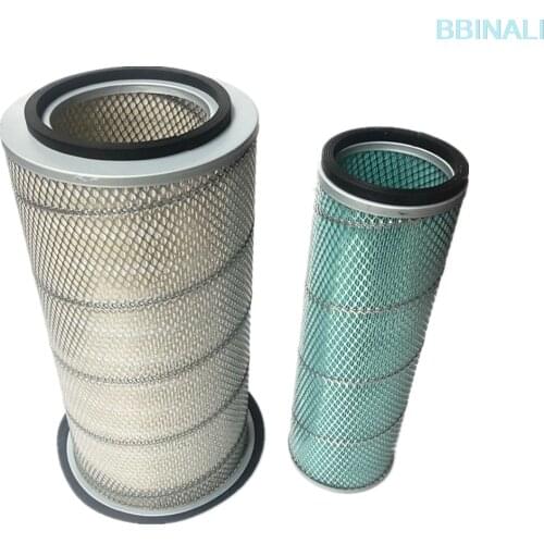 For Daewoo Doosan 150 220 215 225 -5-7 Excavator Air filter Engine air filter Excavator Accessories