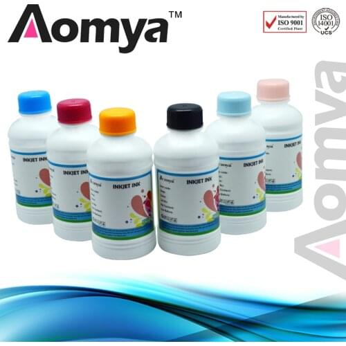 Aomya 250ml x 6 Colors Specialized Sublimation Ink Sub Ink for Epson All Inkjet Printers for Mugs T-shirts Mouse Pads