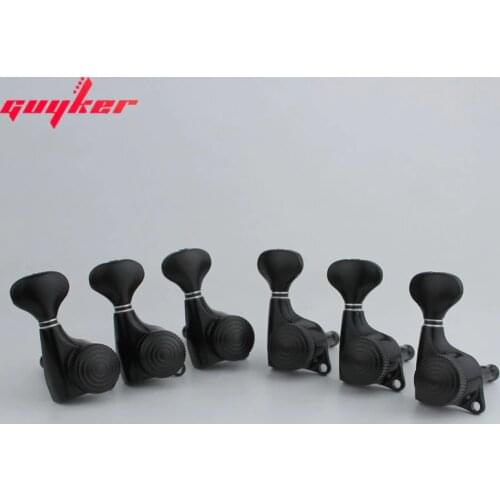 Black Guitar Locking Tuners 1:20 Lock String Tuning Key Pegs Machine Heads Replacement for ST TL SG LP Style Electric Guitars