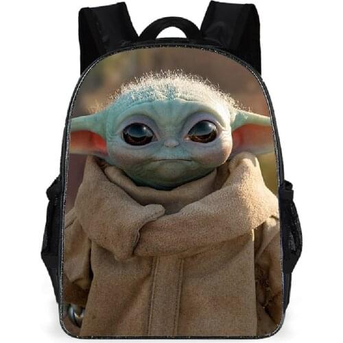 Mandalorian Wars Childrens Backpack Grade 1-3-6Boys Girls School Bags Orthopedic Satchel Cartoon School Backpack For Children