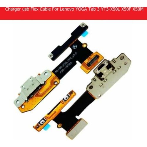 Original USB Charging Flex Cable For Lenovo Yoga tab 3 YT3-X50M YT3-X50L YT-X50F p5100 USB Charger Flex Cable p5100_USB_FPC_v3.0