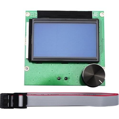 Ender 3 cr10 cr10s Controller RAMPS 1.4 LCD 12864 Display blue screen+Cable For CREALITY 3D Ender-3 CR-10 CR-10S printer Parts