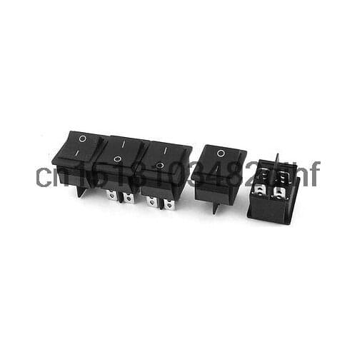 5 Pcs XW-604 4Pin 2 Position DPST ON/OFF Rocker Switch AC 250V 20A