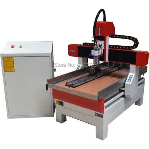 Mini woodworking cnc router 6090 9060 9015 2.2kw water cooling spindle milling machine