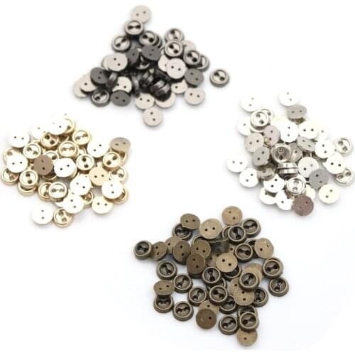 50pcs 5mm Doll Clothing Buckles Doll Shoes Buckle Mini Doll Buttons Ultra-small Buckle Doll Belt Buckle For Blyth