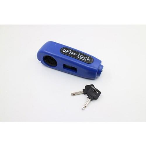 Motorbike Handlebar Lock Motorcycle Handle Theft Universal Protection Lock Aluminum Brake Throttle Grip Lock Security Lock safty