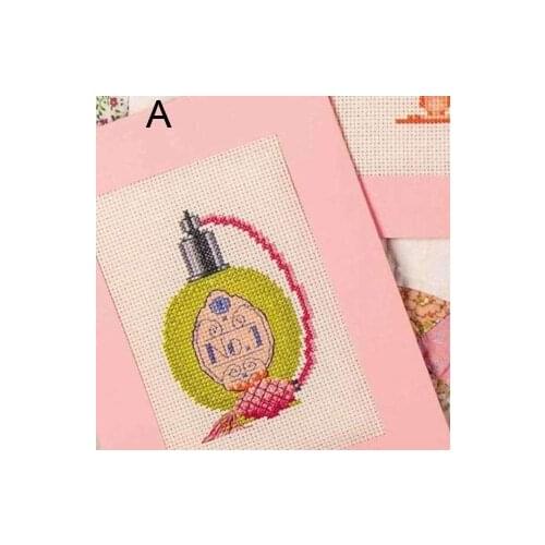 DIY greeting card with special handicraft art popular Full Set cross stitch greeting card Cake, special birthday gift 2CD028
