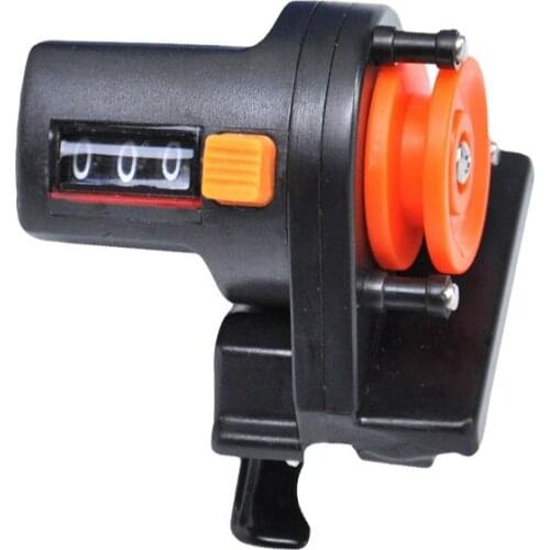 Fishing Line Depth Finder 0-999m Counter Fishing Tool Tackle Digital Display Length Gauge Counter Accurate Manual Meter