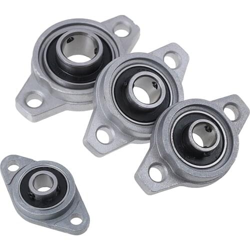 8mm 10mm 12mm 15mm Self-aligning Kfl08 Kfl10 Kfl12 Kfl15 Bore Zinc Alloy Pillow Bearing Mounted Block Cast Housing