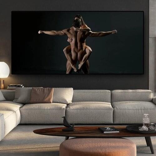 Sexy Body Nude Dancer Canvas Painting Modern Wall Art Posters and Prints Wall Pictures for Living Room Cuadros Home Wall Decor