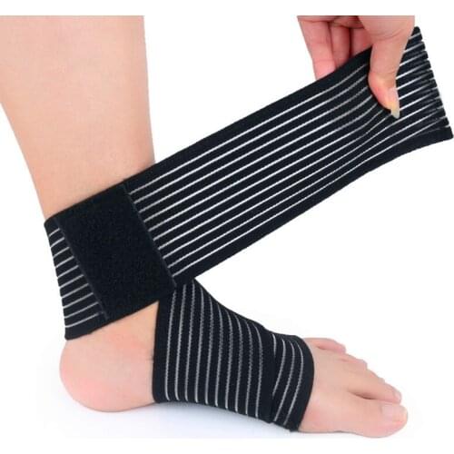 Sports Ankle Support Safety Protective Gear Fixed Belt Basketball Football Running Equipment Bandage Protecting Ankle Foot Care