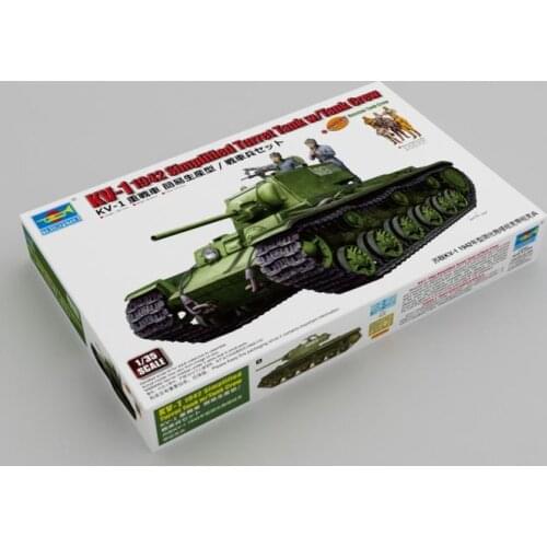 Trumpeter 09597 1:35 scale KV-1 1942 Simplified Turret Tank w/Tank Crew kit