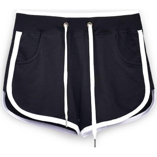 Women Fitness Summer Shorts with Pockets Mid Waist Elastic Booty Push up Workout Short Pants Casual Sport Beach Gym Shorts