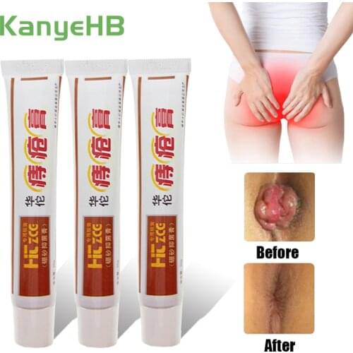 1pcs HuaTuo Hemorrhoids Ointment 100% Original Herbal Cream Internal Hemorrhoids Piles External Anal Fissure Medical Plaster