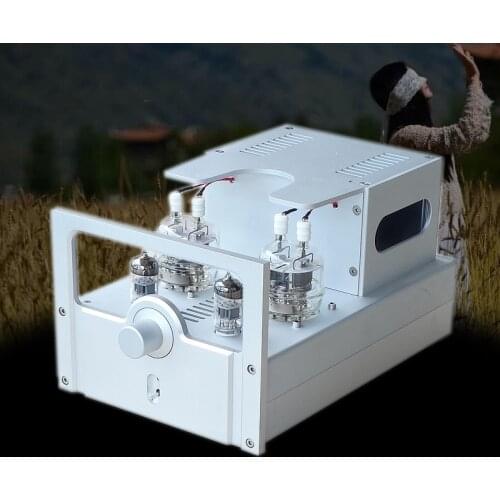 2021 Hot sale Weiliang Breeze Audio A100 FU32 Tube Amplifier HIFI Class A GU-32 Lamp amplifier 10W+10W