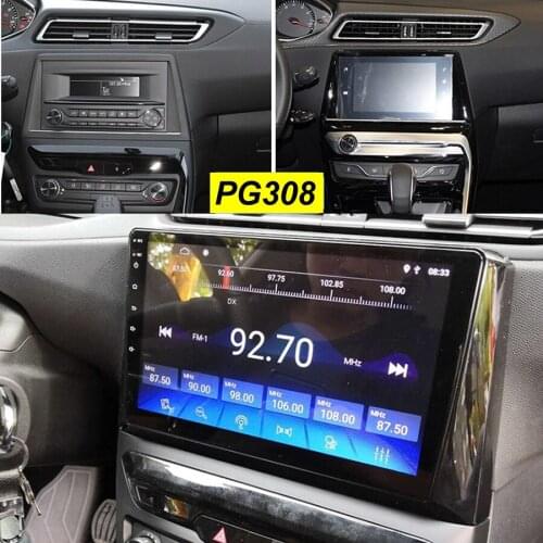 64GB Android 10.0 Octa Core 2Din Car Dvd Multimedia Player GPS For Peugeot 308 2016 2017 2018 2019 Navigation Stereo Head Unit