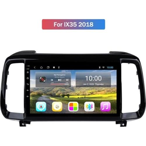 Android 10.0 System Quard Core 2G+32G WIFI HD 1024*600 Car GPS Nagavition For HYUNDAI IX35 2018- Car Stereo Screen Radio