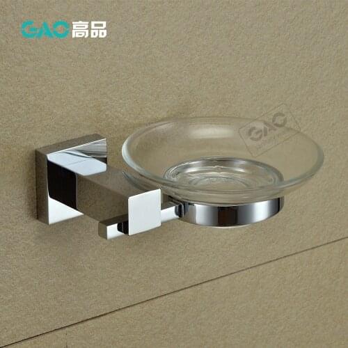 Free Shipping Solid Brass Chrome Finish Square Soap Dish Holder,Soap Basket,Soap Box,Bathroom Accessories Products,Wholesale