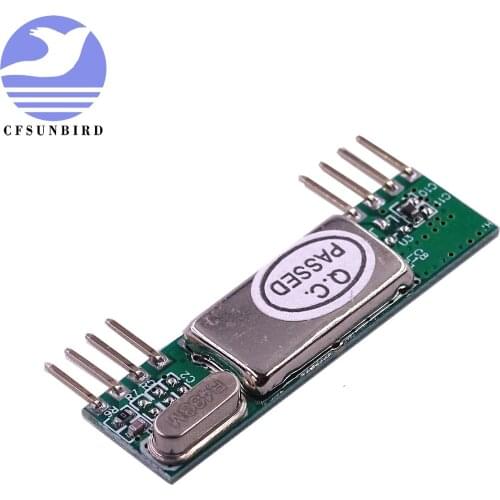 CFsunbird 10pcs/lot RXB6 433Mhz Superheterodyne Wireless Receiver Module ARM/AVR