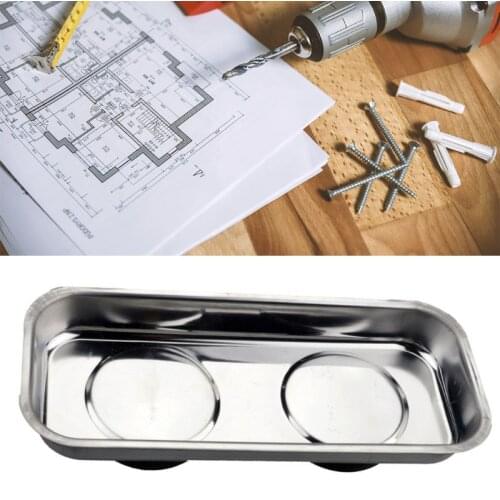 Square Magnetic Tray Sucker Stainless Steel Strong Permanent Magnet Bowl Hotselling 63HF