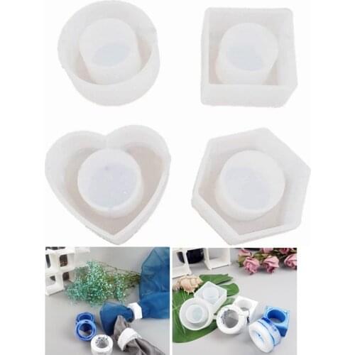 Epoxy Resin Mold, DIY Napkin Rings Buckle Silicone Mold, Resin Napkin Ring Holders, Great for Table Decorations, Wedding, Dinner
