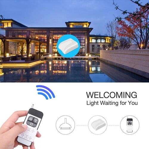 KEBIDU 315/433MHz Wireless Remote Control Switch With Remote Control Receiver Module and RF Transmitter AC/DC12-50V